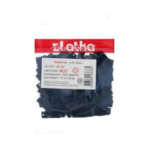 Пайетки " Zlatka" россыпью ZF- 02 19 х 7 мм 10 г №37 т. синий