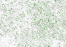 Бисер Чехия круглый 10/0 50 г 01262 прозрачный бледный дымчатый светло-зеленый зольгель окрашенный