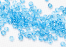 Бисер Чехия круглый 06/0 50г 60030h прозрачный голубой квадратное отверстие